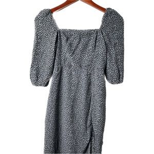 ABERCROMBIE & FITCH LEOPARD PRINT DRESS F2